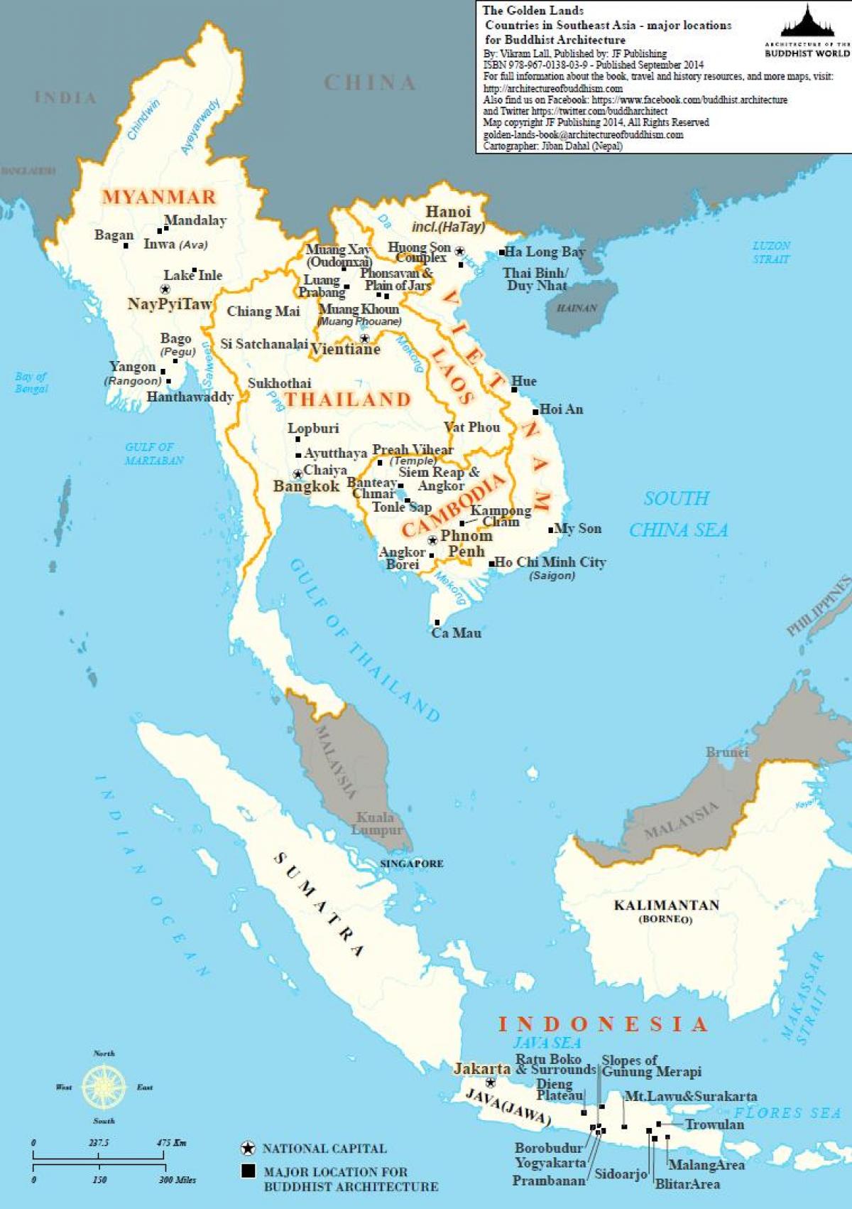Kaart Myanmar kagu-aasias